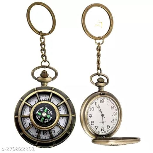 Compass Watch Keychain